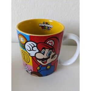 Universal Super Nintendo World Multi Character Mug Cup Universal Mario Toad